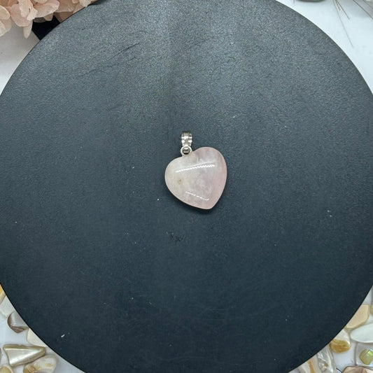 Rose Quartz💗Heart Pendant