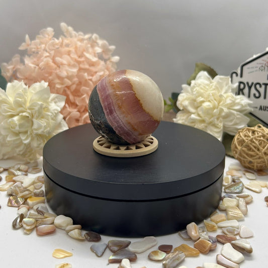 💗 Pink Aragonite ~ Sphere