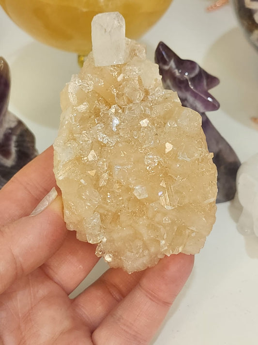 Apophyllite & Quartz Zeolite Specimen