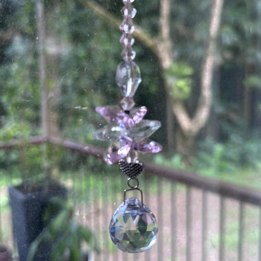 🤍Glass Angel Suncatcher Pendant #1