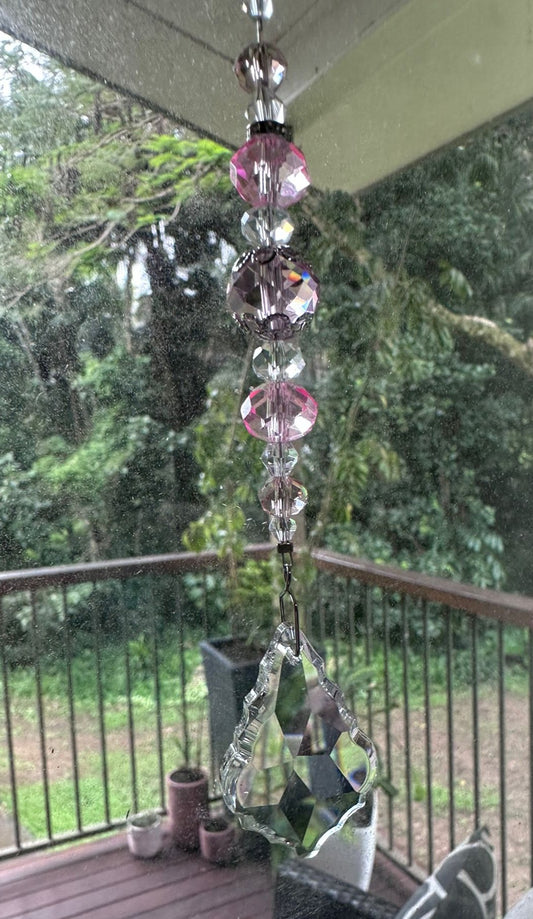 🤍Glass Angel Suncatcher Pendant #5