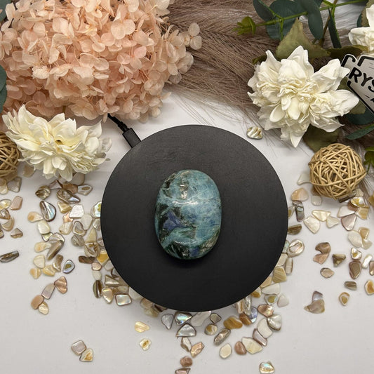 Blue Kyanite Palm Stone