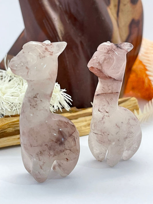 🔥Fire Quartz Alpaca Carving