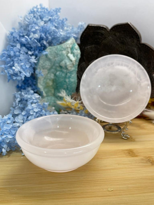 Pink Mangano💗Calcite Bowl