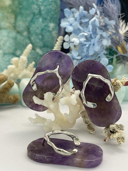 💜 Amethyst Small Thong Carving