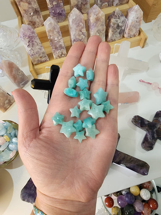⭐Amazonite Mini Star