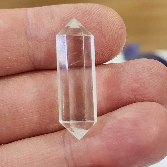 🤍Clear Quartz Double Terminated Point