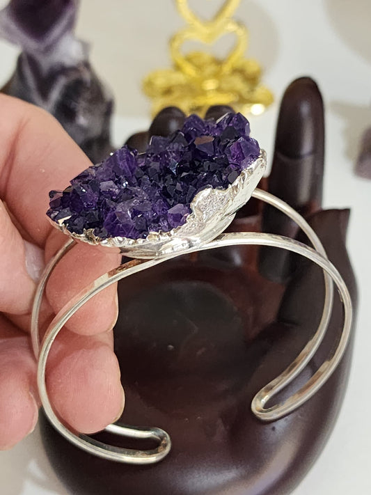 💜 Amethyst Cluster ~ Bracelet