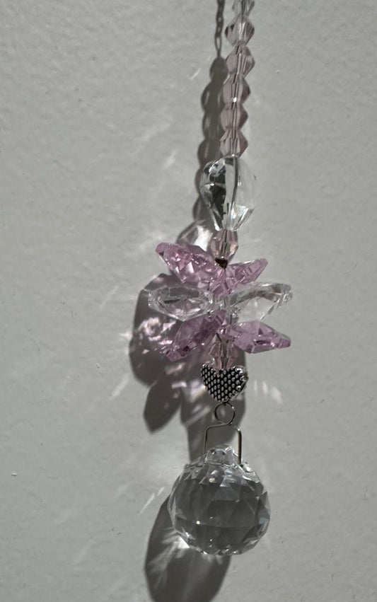 🤍Glass Angel Suncatcher Pendant #1