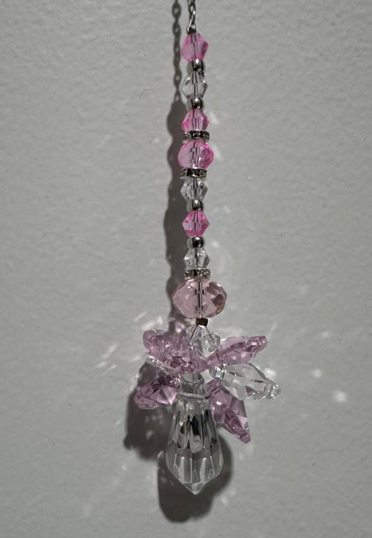 🤍Glass Angel Suncatcher Pendant #4