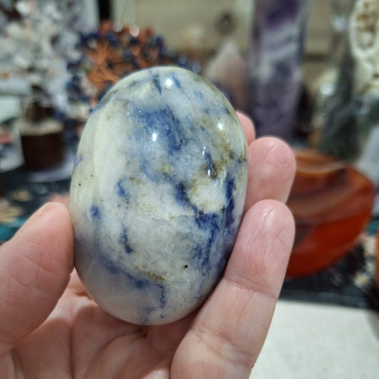 Afghanite Palm Stone
