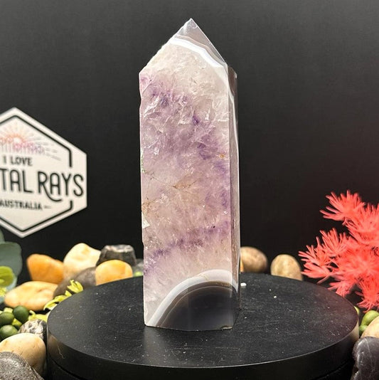 Amethyst & Agate Tower