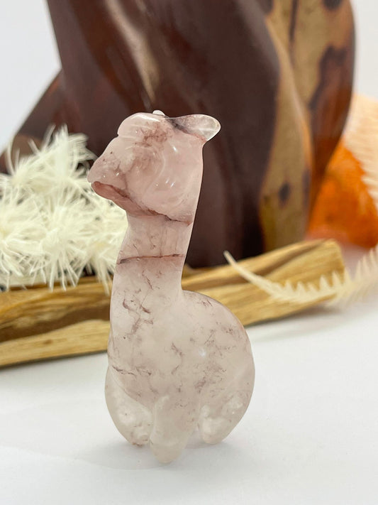🔥Fire Quartz Alpaca Carving