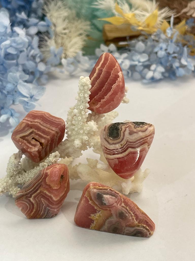 Rhodochrosite Tumble Stone Medium