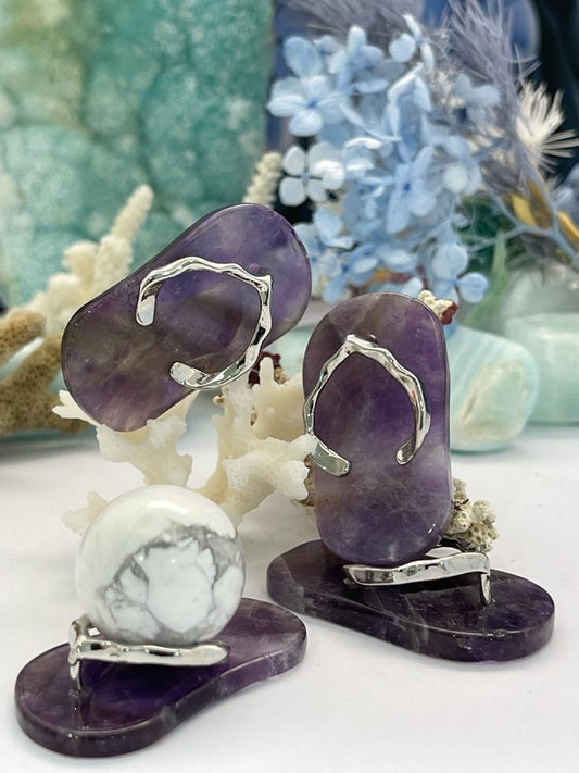 💜 Amethyst Small Thong Carving